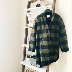 Etoile Isabel Marant
Gino Plaid Wool Jacket coat